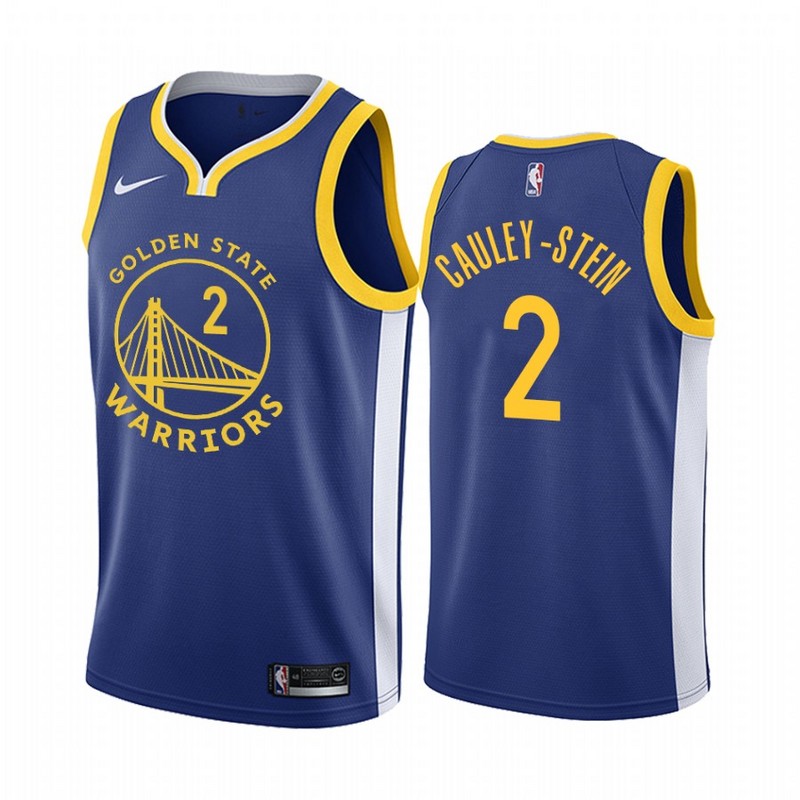 Men Golden State Warriors #2 Gauley Stein Game blue new Nike NBA Jerseys